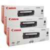 3 x Genuine Canon CART-418BK Black Toner Cartridge