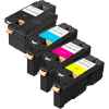 4 Pack Compatible Dell 1250c 1350cnw 1355cn C1760nw C1765nf C1765nfw Toner Cartridge Set