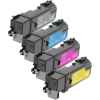 4 Pack Compatible Dell 2130 2130cn Toner Cartridge Set