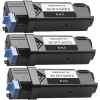 3 x Compatible Dell 2150cn 2150cdn 2155cn 2155cdn Black Toner Cartridge