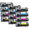 3 Lots of 4 Pack Compatible Dell 2150cn 2150cdn 2155cn 2155cdn Toner Cartridge Set