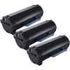 3 x Compatible Dell B2360d B2360dn B3460dn B3465dnf Toner Cartridge