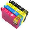 4 Pack Compatible Epson 212XL Ink Cartridge Set (1B,1C,1M,1Y) High Yield