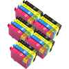 20 Pack Compatible Epson 212XL Ink Cartridge Set (5BK,5C,5M,5Y) High Yield