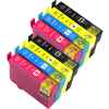 8 Pack Compatible Epson 212XL Ink Cartridge Set (2BK,2C,2M,2Y) High Yield