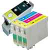 4 Pack Compatible Epson T0321 T0422 T0423 T0424 Ink Cartridge Set (1B,1C,1M,1Y)