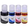 4 Pack Compatible Epson T502 Ink Bottle Set (1B,1C,1M,1Y)