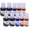 10 Pack Compatible Epson T502 Ink Bottle Set (4BK,2C,2M,2Y)