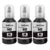 3 x Compatible Epson T542 Black Ink Bottle