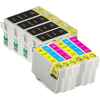 10 Pack Compatible Epson 103 T1031 T1032 T1033 T1034 Ink Cartridge Set (4B,2C,2M,2Y) Extra High Yield