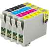 4 Pack Compatible Epson 73N T1051 T1052 T1053 T1054 Ink Cartridge Set (1B,1C,1M,1Y)