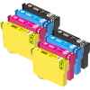 8 Pack Compatible Epson 49XL Ink Cartridge Set (2BK,2C,2M,2Y) High Yield