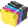 5 Pack Compatible Epson 604XL Ink Cartridge Set (2BK,1C,1M,1Y) High Yield