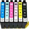 6 Pack Compatible Epson 81N T1111 T1112 T1113 T1114 T1115 T1116 Ink Cartridge Set (1B,1C,1M,1Y,1LC,1LM) High Yield