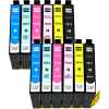 12 Pack Compatible Epson 81N Ink Cartridge Set (2BK,2C,2M,2Y,2LC,2LM) High Yield