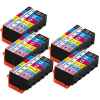 30 Pack Compatible Epson 312XL Ink Cartridge Set (5BK,5C,5M,5Y,5LC,5LM) High Yield