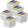 20 Pack Compatible Epson 200XL Ink Cartridge Set (5BK,5C,5M,5Y) High Yield