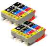 10 Pack Compatible Epson 273XL Ink Cartridge Set (2BK,2PBK,2C,2M,2Y) High Yield