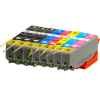 8 Pack Compatible Epson 277XL Ink Cartridge Set (3BK,1C,1M,1Y,1LC,1LM) High Yield