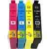 4 Pack Compatible Epson 29XL Ink Cartridge Set (1B,1C,1M,1Y) High Yield