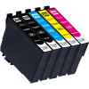 5 Pack Compatible Epson 288XL Ink Cartridge Set (2BK,1C,1M,1Y) High Yield