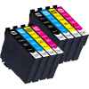 8 Pack Compatible Epson 288XL Ink Cartridge Set (2BK,2C,2M,2Y) High Yield