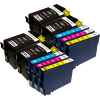 10 Pack Compatible Epson 702XL Ink Cartridge Set (4BK,2C,2M,2Y) High Yield