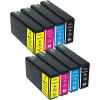 8 Pack Compatible Epson 676XL Ink Cartridge Set (2BK,2C,2M,2Y) High Yield