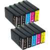 10 Pack Compatible Epson 786XL Ink Cartridge Set (4BK,2C,2M,2Y) High Yield