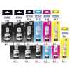 12 Pack Genuine Epson T512 Ink Bottle Set (4BK,2PBK,2C,2M,2Y) 