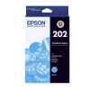 1 x Genuine Epson 202 Cyan Ink Cartridge Standard Yield