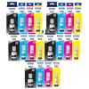 20 Pack Genuine Epson T502 Ink Bottle Set (5BK,5C,5M,5Y)