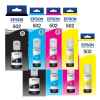 8 Pack Genuine Epson T502 Ink Bottle Set (2BK,2C,2M,2Y)