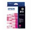 1 x Genuine Epson 812 Magenta Ink Cartridge Standard Yield