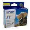 1 x Genuine Epson T0870 Gloss Optimiser Ink Cartridge