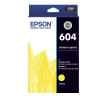 1 x Genuine Epson 604 Yellow Ink Cartridge Standard Yield