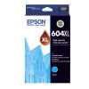 1 x Genuine Epson 604XL Cyan Ink Cartridge High Yield