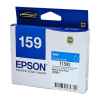 1 x Genuine Epson T1592 159 Cyan Ink Cartridge