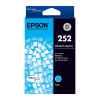 1 x Genuine Epson 252 Cyan Ink Cartridge Standard Yield