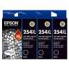 3 x Genuine Epson 254XL Black Ink Cartridge Extra High Yield