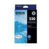 1 x Genuine Epson 220 Cyan Ink Cartridge Standard Yield