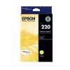 1 x Genuine Epson 220 Yellow Ink Cartridge Standard Yield