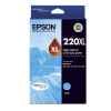 1 x Genuine Epson 220XL Cyan Ink Cartridge High Yield