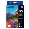 1 x Genuine Epson 220XL Ink Cartridge Value Pack High Yield