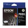 1 x Genuine Epson 702XL Black Ink Cartridge High Yield