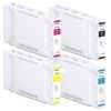 4 Pack Genuine Epson UltraChrome XD2 110ml Ink Cartridge Set (1BK,1C,1M,1Y)