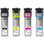 4 Pack Genuine Epson T10S Ink Pack Set (1BK,1C,1M,1Y) Standard Yield