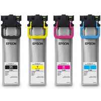 4 Pack Genuine Epson T10W Ink Pack Set (1BK,1C,1M,1Y) High Yield