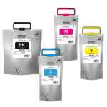 4 Pack Genuine Epson T872 Ink Pack Set (1BK,1C,1M,1Y)