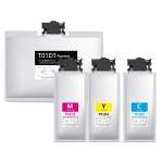 4 Pack Compatible Epson T01D1 T01D2 T01D3 T01D4 Ink Pack Set (1B,1C,1M,1Y)